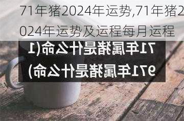 71年猪2024年运势,71年猪2024年运势及运程每月运程