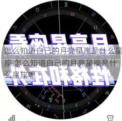 怎么知道自己的月亮星座是什么星座,怎么知道自己的月亮星座是什么星座呢