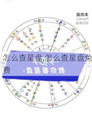 怎么查星盘,怎么查星盘免费