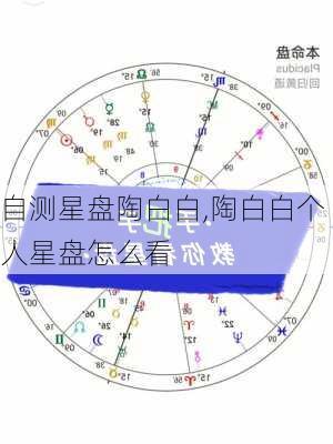 自测星盘陶白白,陶白白个人星盘怎么看