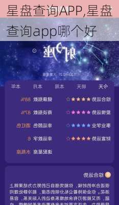 星盘查询APP,星盘查询app哪个好