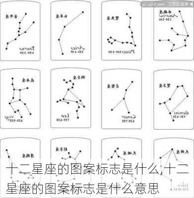 十二星座的图案标志是什么,十二星座的图案标志是什么意思