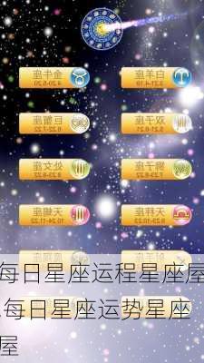 每日星座运程星座屋,每日星座运势星座屋