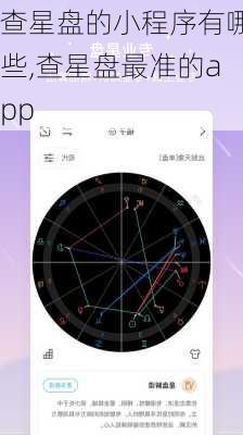 查星盘的小程序有哪些,查星盘最准的app