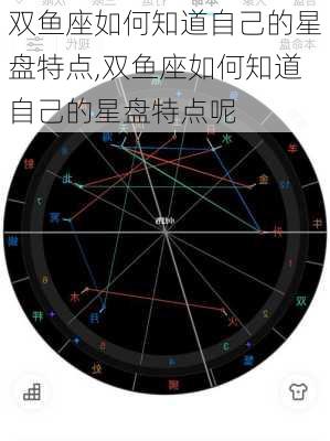 双鱼座如何知道自己的星盘特点,双鱼座如何知道自己的星盘特点呢