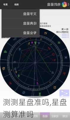 测测星盘准吗,星盘测算准吗