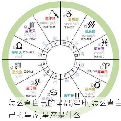 怎么查自己的星盘,星座,怎么查自己的星盘,星座是什么