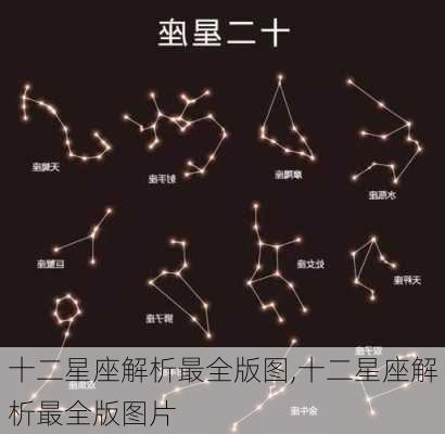 十二星座解析最全版图,十二星座解析最全版图片