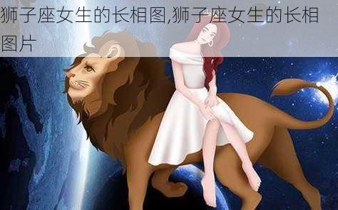 狮子座女生的长相图,狮子座女生的长相图片