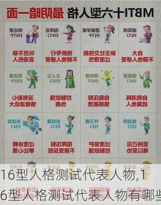 16型人格测试代表人物,16型人格测试代表人物有哪些