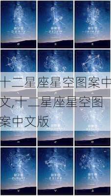 十二星座星空图案中文,十二星座星空图案中文版