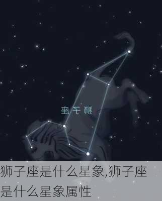 狮子座是什么星象,狮子座是什么星象属性