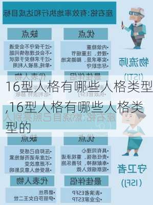 16型人格有哪些人格类型,16型人格有哪些人格类型的