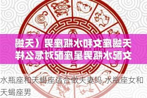 水瓶座和天蝎座适合做夫妻吗,水瓶座女和天蝎座男