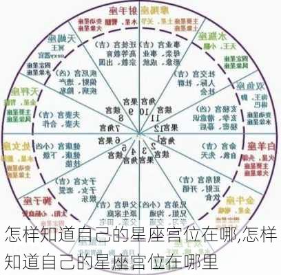 怎样知道自己的星座宫位在哪,怎样知道自己的星座宫位在哪里