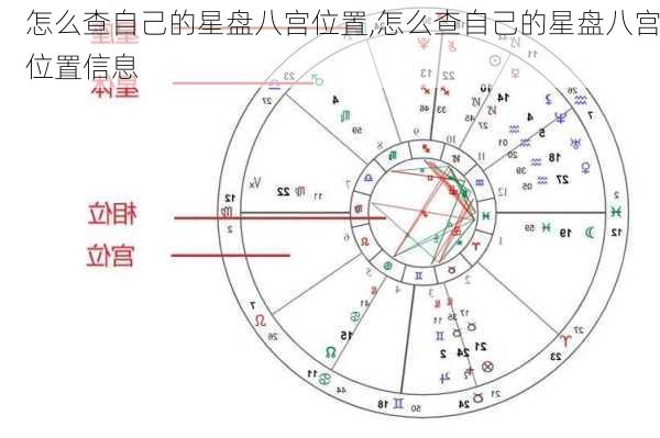 怎么查自己的星盘八宫位置,怎么查自己的星盘八宫位置信息