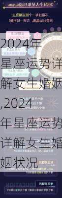 2024年星座运势详解女生婚姻,2024年星座运势详解女生婚姻状况