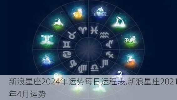 新浪星座2024年运势每日运程表,新浪星座2021年4月运势