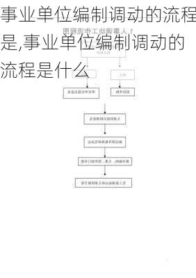 事业单位编制调动的流程是,事业单位编制调动的流程是什么