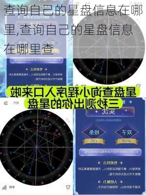 查询自己的星盘信息在哪里,查询自己的星盘信息在哪里查