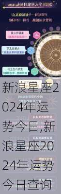 新浪星座2024年运势今日,新浪星座2024年运势今日查询