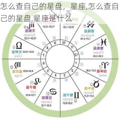 怎么查自己的星盘，星座,怎么查自己的星盘,星座是什么