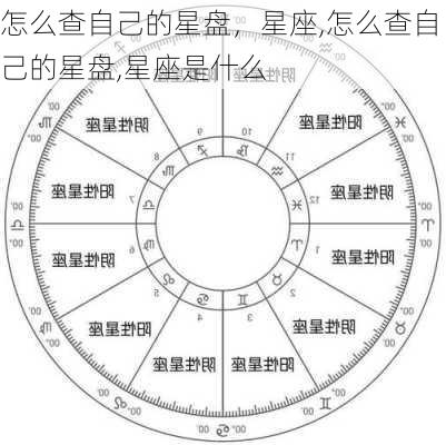 怎么查自己的星盘，星座,怎么查自己的星盘,星座是什么