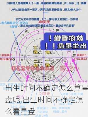 出生时间不确定怎么算星盘呢,出生时间不确定怎么看星盘