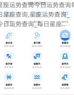 星座运势查询今日运势查询每日星座查询,星座运势查询_今日运势查询_每日星座...