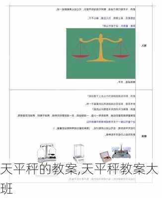 天平秤的教案,天平秤教案大班