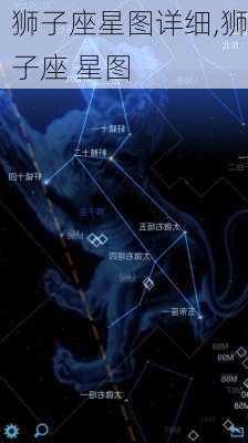 狮子座星图详细,狮子座 星图