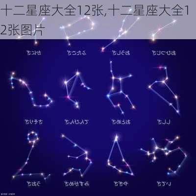 十二星座大全12张,十二星座大全12张图片