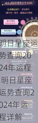 明日星座运势查询2024年运程,明日星座运势查询2024年运程详解