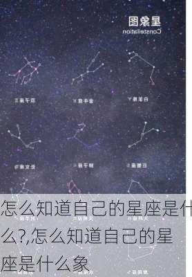 怎么知道自己的星座是什么?,怎么知道自己的星座是什么象