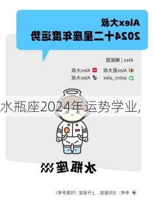 水瓶座2024年运势学业,