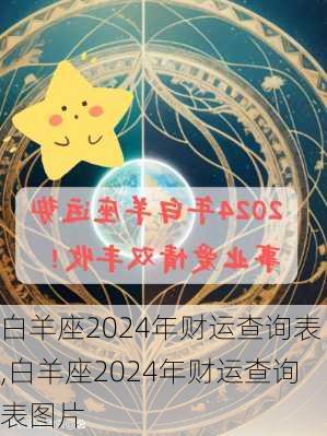 白羊座2024年财运查询表,白羊座2024年财运查询表图片