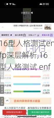 16型人格测试enfp深层解析,16型人格测试 enfj