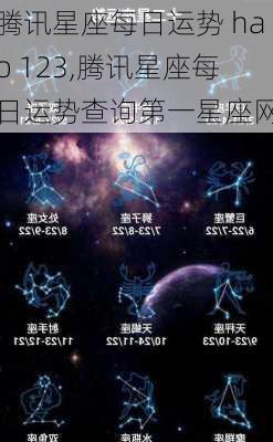 腾讯星座每日运势 hao 123,腾讯星座每日运势查询第一星座网