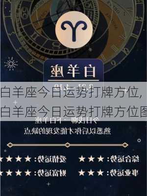 白羊座今日运势打牌方位,白羊座今日运势打牌方位图