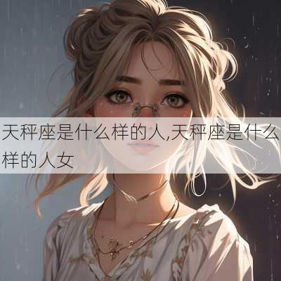 天秤座是什么样的人,天秤座是什么样的人女