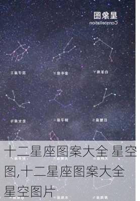 十二星座图案大全 星空图,十二星座图案大全 星空图片