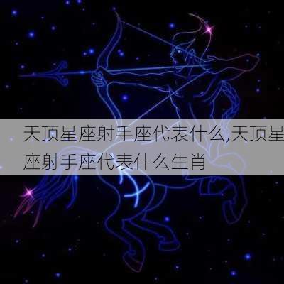 天顶星座射手座代表什么,天顶星座射手座代表什么生肖