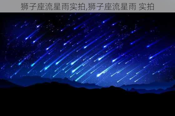 狮子座流星雨实拍,狮子座流星雨 实拍