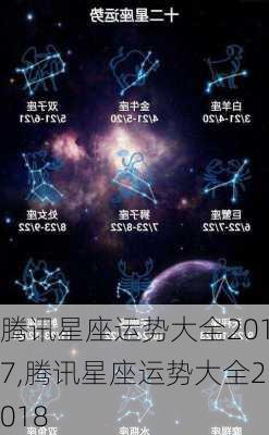 腾讯星座运势大全2017,腾讯星座运势大全2018