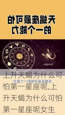 上升天蝎为什么可怕第一星座呢,上升天蝎为什么可怕第一星座呢女生