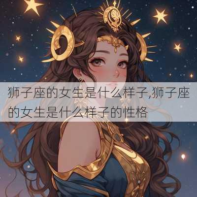 狮子座的女生是什么样子,狮子座的女生是什么样子的性格