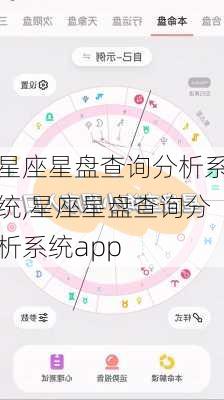 星座星盘查询分析系统,星座星盘查询分析系统app