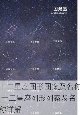 十二星座图形图案及名称,十二星座图形图案及名称详解