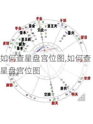 如何查星盘宫位图,如何查星盘宫位图