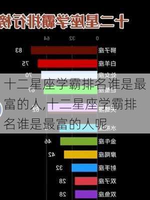 十二星座学霸排名谁是最富的人,十二星座学霸排名谁是最富的人呢